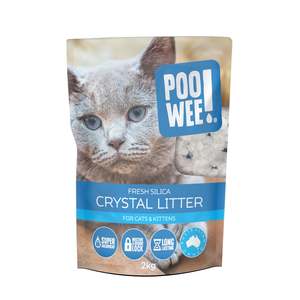 PooWee Cat Litter Fresh Silica Crystals