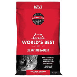Cat Litter: World's Best Cat Litter Multi Cat Clumping Formula