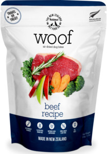 Woof Dog Treats: Woof Air Dried Beef Dog Treats