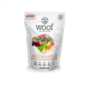 Woof Wild Brushtail Freeze Dried Dog Bites 50g
