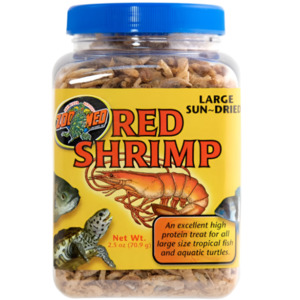 Reptile: Zoo Med Jumbo Red Sun Dried Shrimp