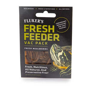 Flukers Fresh Feeder Vac Pack Meal Worms