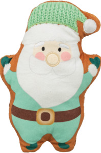 Trixie Christmas Plush Santa Dog Toy