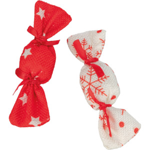Christmas Toys: Christmas Rustling Candy Cat Toy