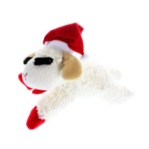 Christmas Toys: Christmas Lamb Chop Dog Toy