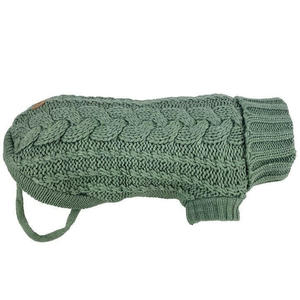 Huskimo Dog Jumpers: Huskimo Jumper French Knit Eucalyptus