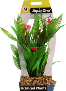 Winter Deals: Aqua One Madagascar Lace With Gravel Base Plastic Plant