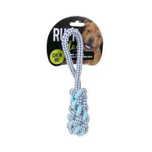 Ruff Play TPR/Rope Chew Dental Tug