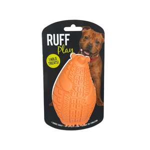 Ruff Play Treat Bear Dog Toy