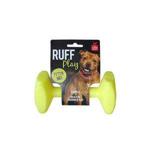 Ruff Play Toys: Ruff Play Nylon Dumbbell Dog Toy