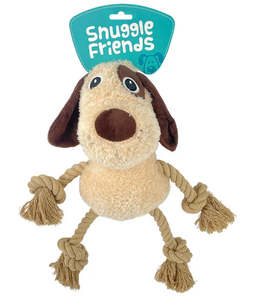 Snuggle Friends: Snuggle Friends Desmond Dog With Rope Legs