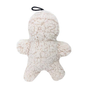 Snuggle Friends: Snuggle Friends Wool Man White Dog Toy