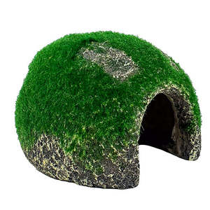 Aqua Care Aquarium Ornament Moss Hideaway Single