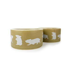 Ceramic Pet Bowls: Pipsqueak Bowl Ceramic Critter Mini