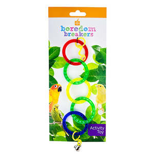 Avian Care Bird Toys: Avian Care Olympic Rings with Bell