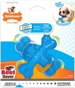 Nylabone Puppy Chew X Bone Dog Toy