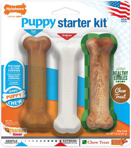 Nylabone Puppy Starter Kit Dog Toy