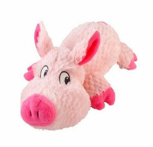 Yours Droolly Pink Pig Dog Toy