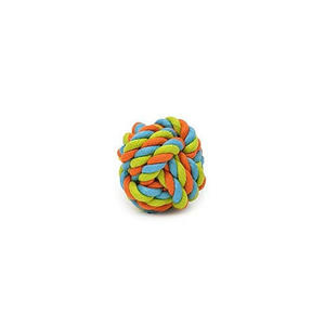 Knots Of Fun Rope Dog Toys: Knots of Fun Tug Rope Ball 8cm Dog Toy