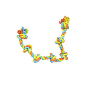 Knots Of Fun Rope Dog Toys: Knots of Fun Rope Bone 7 Knot Dog Toy