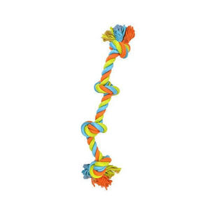 Knots Of Fun Rope Dog Toys: Knots of Fun Rope Bone 4 Knot Dog Toy