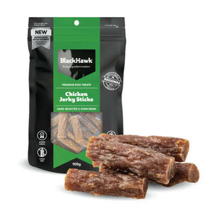 Black Hawk Treats Dog Chicken Jerky Sticks Dog Treats