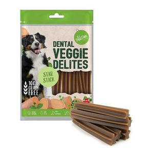 Veggie Delights Dog Treats: It's Treat Time Veggie Delights Star Stick 115g