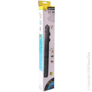 Aqua One Quartz Glass Heater With Cover