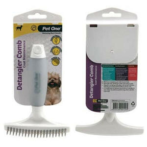 Pet One Grooming Rake Comb 20 Pins