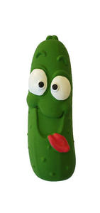 Multipet Dog Toys: Latex Stuffed Grunter Cucumber