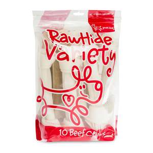 Best Selling: Yours Droolly Large Rawhide Bones Dog Treats