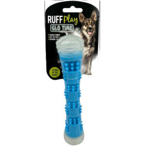 Ruff Play Glow in The Dark Stick Dog Toy