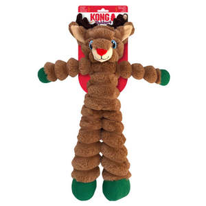 Dog Toys: KONG Holiday Shakers Crumples Reindeer Dog Toy