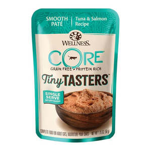Wellness Core Tiny Tasters Tuna & Salmon Pate Wet Cat Food