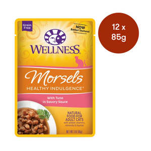 Wellness Morsels Tuna Adult Wet Cat Food