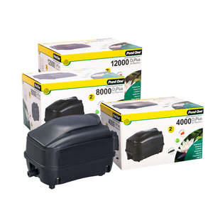Air Pumps Airstones Accessories: Pond One O2Plus Air Pump Machine