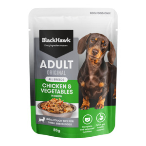 Black Hawk Original Adult Dog Chicken And Vegetable Wet Food