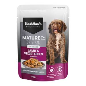 Best Selling: Black Hawk Mature Adult Dog Lamb And Vegetable Wet Food