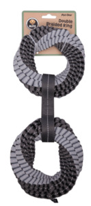 Pet One Blitz Double Braided Ring Dog Toy