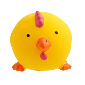 Dog Toys: Squeaky Latex Chicken Dog Toy