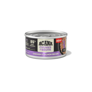 Acana Chunks In Broth Chicken And Salmon Wet Kitten Food