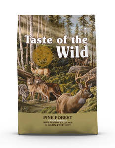 Best Selling: Taste of the Wild Pine Forest Grain Free Dry Dog Food