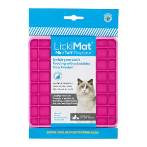 LickiMat Mini Playdate Tuff Cat