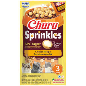 Inaba Churu Sprinkles Chicken Recipe Cat Meal Topper