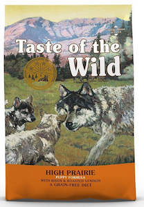 Dog Food: TASTE OF THE WILD - HIGH PRAIRIE PUPPY 2KG
