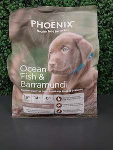 Dog Food: PHOENIX OCEAN FISH LARGE BREED PUPPY 3KG