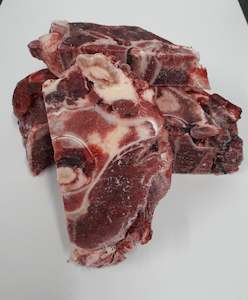 Raw Food: Beef Neck Bones - cut