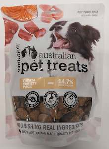 Treats: VARIETY PACK 400GM CHICK/LAMB/KANG