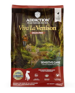 Addiction Dog Food: ADDICTION DOG KIBBLE NZ VENISON 1.8kg