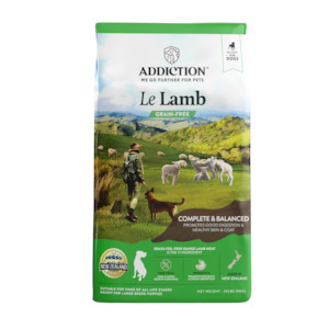 ADDICTION DOG FOOD LE LAMB 9kg